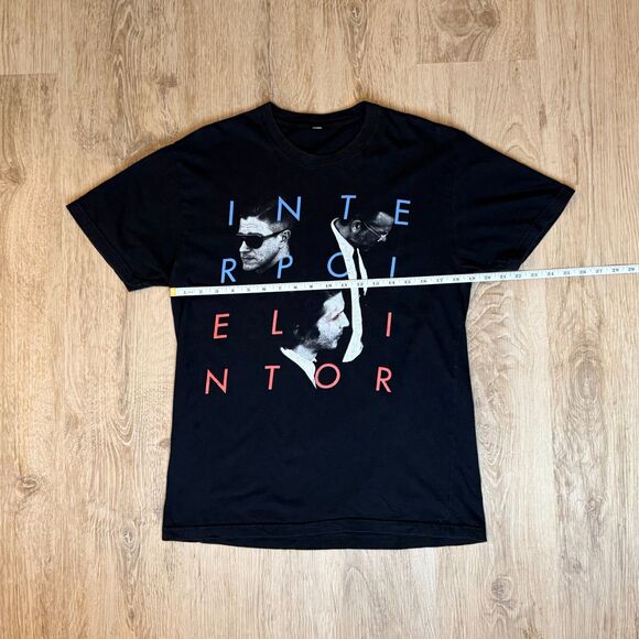 Interpol El Pintor North American Tour T-Shirt 2015 Black Small Band Tee - Picture 3 of 4